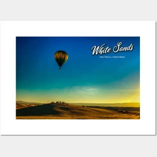 White Sands Hot Air Balloon Invitational Posters and Art